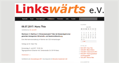 Desktop Screenshot of linkswaerts.de